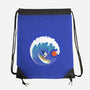 Big Wave Adventure-None-Drawstring-Bag-erion_designs