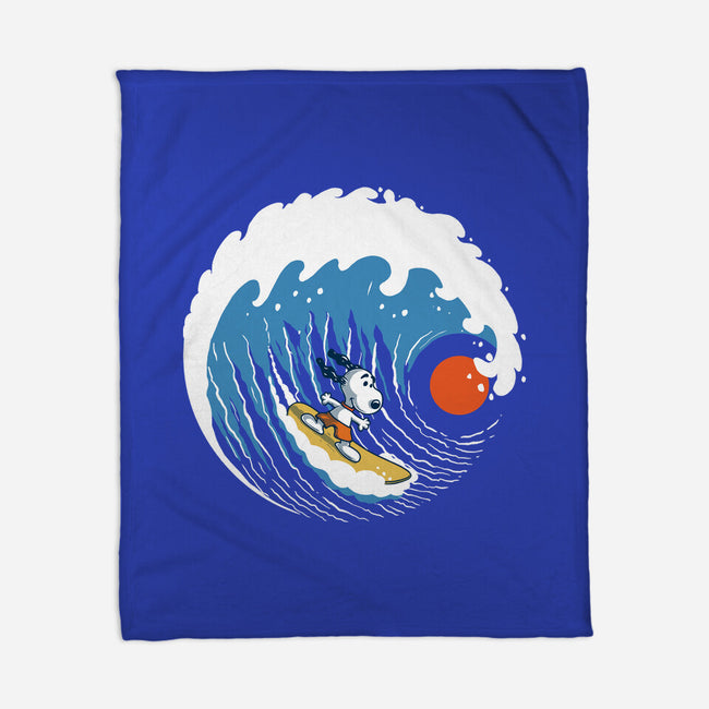 Big Wave Adventure-None-Fleece-Blanket-erion_designs