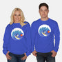 Big Wave Adventure-Unisex-Crew Neck-Sweatshirt-erion_designs