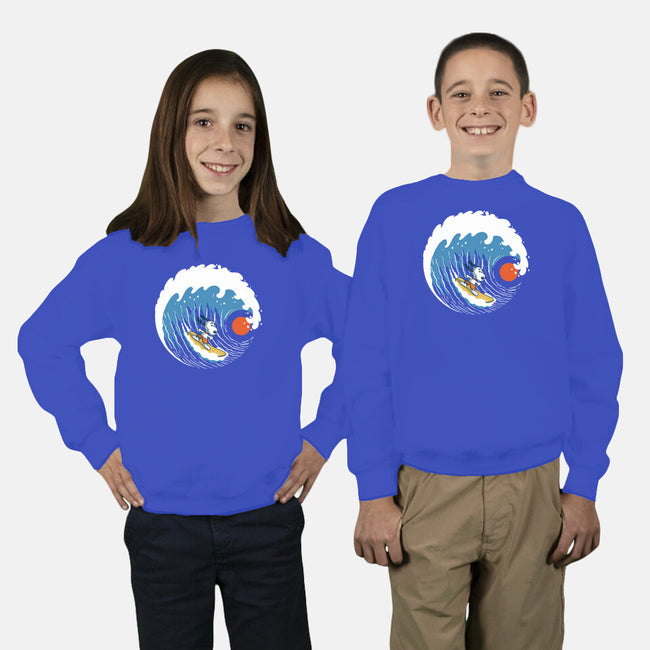 Big Wave Adventure-Youth-Crew Neck-Sweatshirt-erion_designs