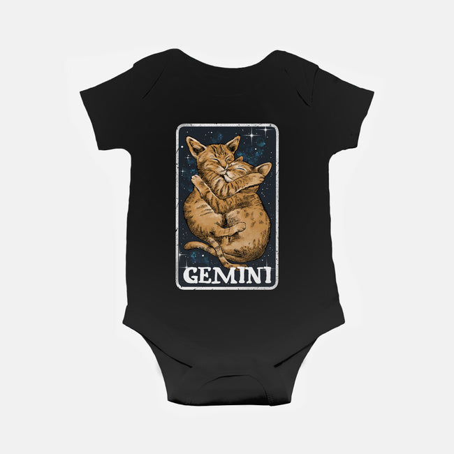 Gemini Cat-Baby-Basic-Onesie-zascanauta