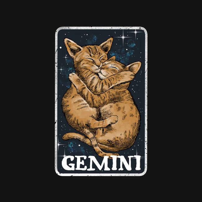 Gemini Cat-Womens-Fitted-Tee-zascanauta