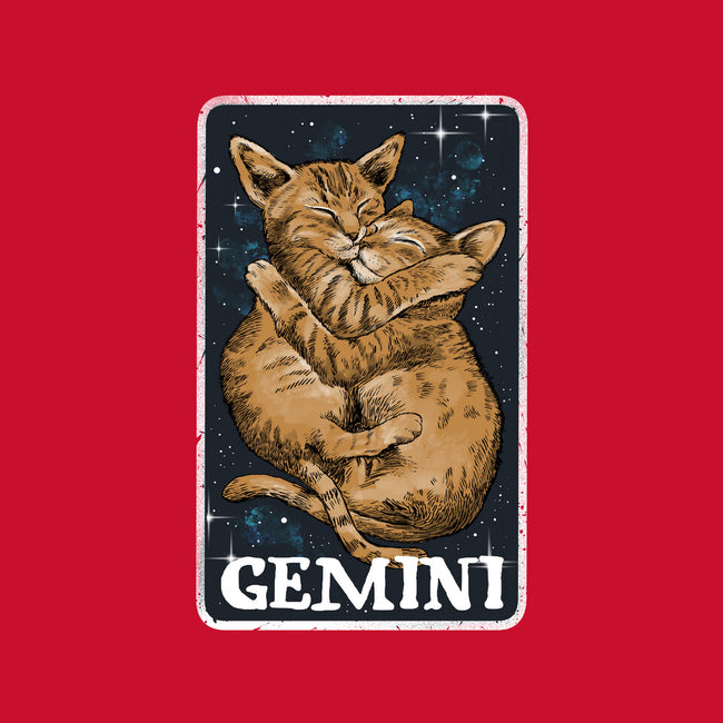 Gemini Cat-Womens-Fitted-Tee-zascanauta