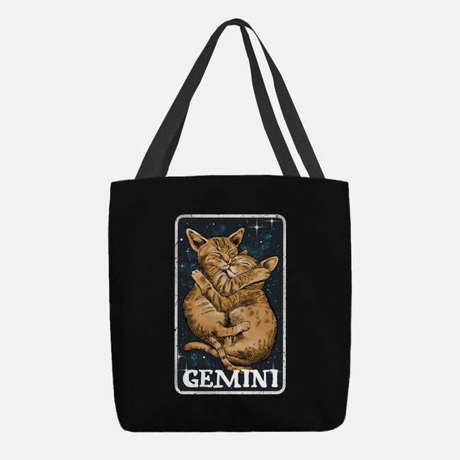 Gemini Cat-None-Basic Tote-Bag-zascanauta