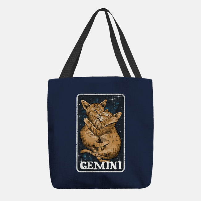 Gemini Cat-None-Basic Tote-Bag-zascanauta