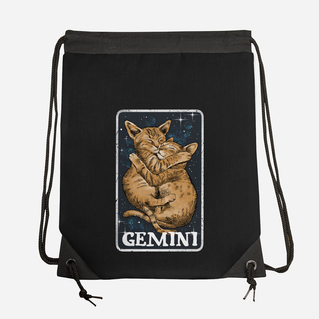Gemini Cat-None-Drawstring-Bag-zascanauta