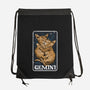 Gemini Cat-None-Drawstring-Bag-zascanauta