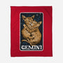Gemini Cat-None-Fleece-Blanket-zascanauta