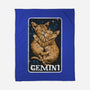 Gemini Cat-None-Fleece-Blanket-zascanauta
