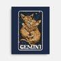Gemini Cat-None-Stretched-Canvas-zascanauta