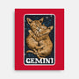 Gemini Cat-None-Stretched-Canvas-zascanauta