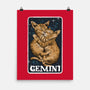 Gemini Cat-None-Matte-Poster-zascanauta