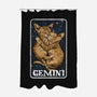 Gemini Cat-None-Polyester-Shower Curtain-zascanauta
