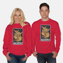 Gemini Cat-Unisex-Crew Neck-Sweatshirt-zascanauta