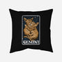 Gemini Cat-None-Removable Cover w Insert-Throw Pillow-zascanauta