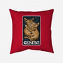 Gemini Cat-None-Removable Cover w Insert-Throw Pillow-zascanauta