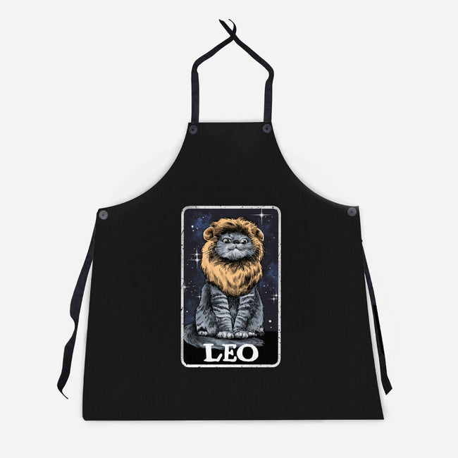 Leo Cat-Unisex-Kitchen-Apron-zascanauta