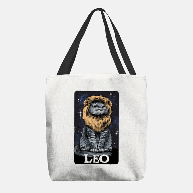 Leo Cat-None-Basic Tote-Bag-zascanauta