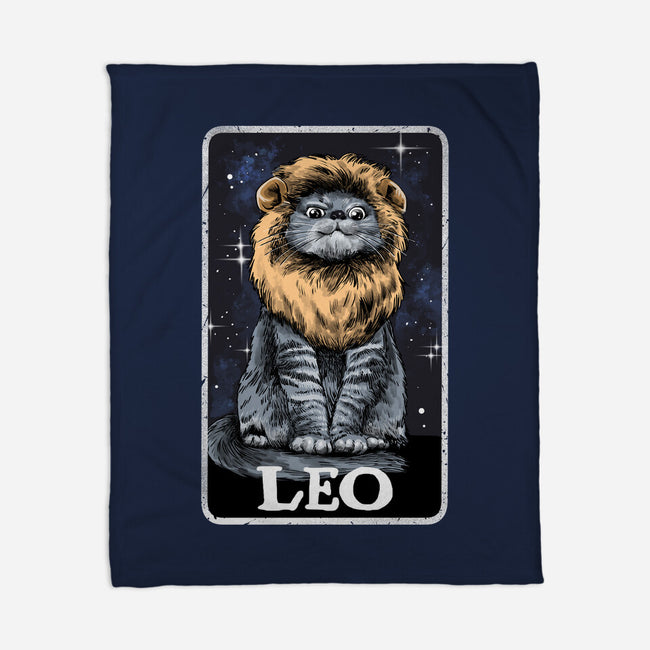 Leo Cat-None-Fleece-Blanket-zascanauta