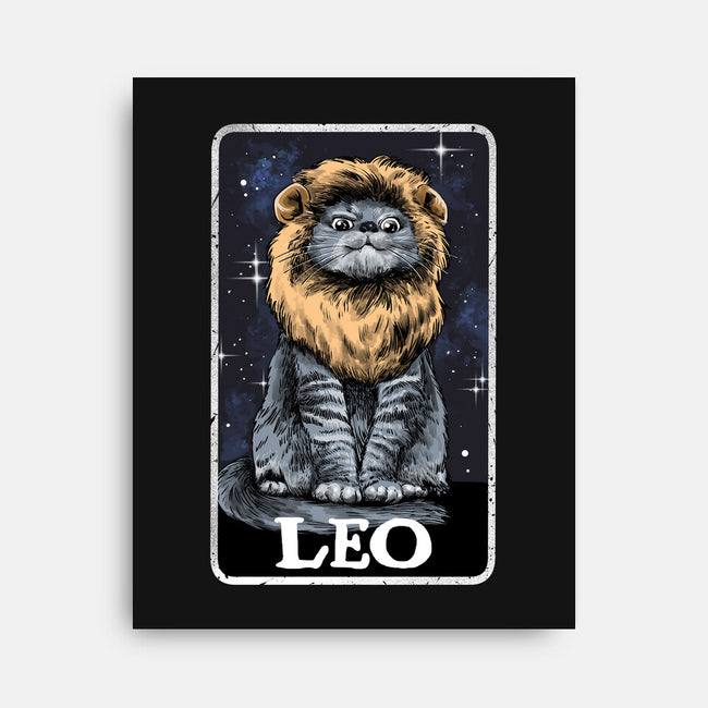 Leo Cat-None-Stretched-Canvas-zascanauta