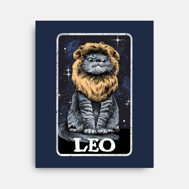 Leo Cat-None-Stretched-Canvas-zascanauta