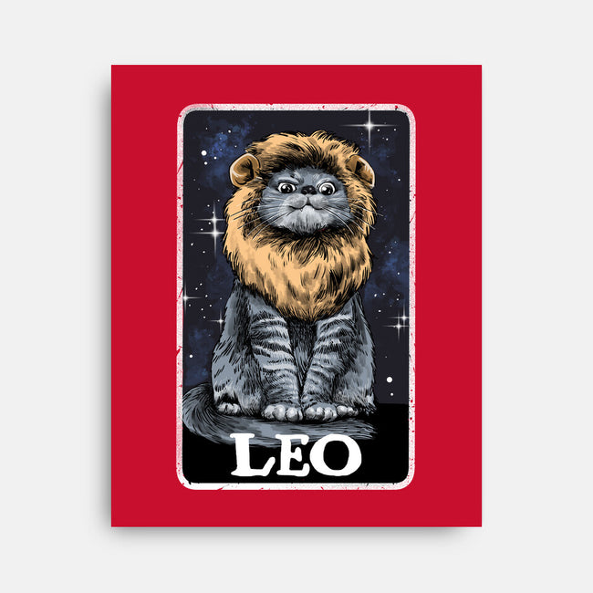 Leo Cat-None-Stretched-Canvas-zascanauta