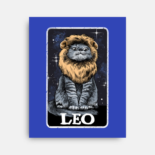 Leo Cat-None-Stretched-Canvas-zascanauta