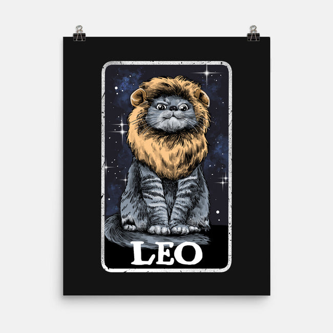 Leo Cat-None-Matte-Poster-zascanauta