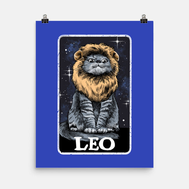 Leo Cat-None-Matte-Poster-zascanauta