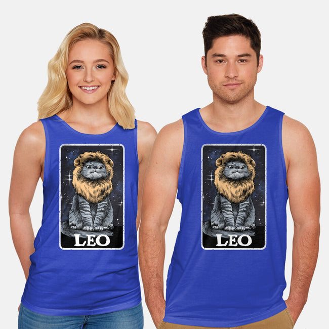 Leo Cat-Unisex-Basic-Tank-zascanauta