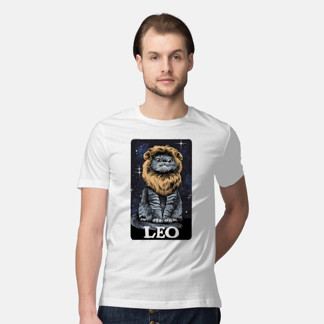 Leo Cat-Mens-Premium-Tee-zascanauta