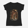 Starry Indy-Womens-V-Neck-Tee-zascanauta