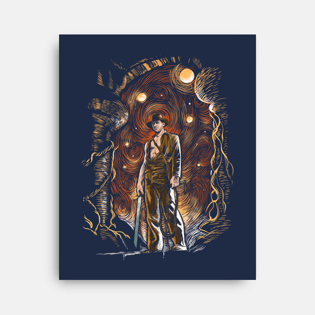 Starry Indy-None-Stretched-Canvas-zascanauta