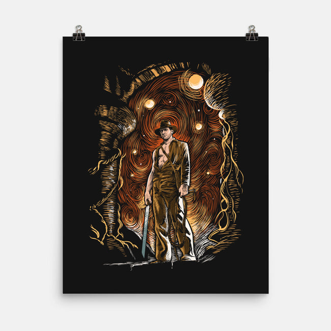 Starry Indy-None-Matte-Poster-zascanauta
