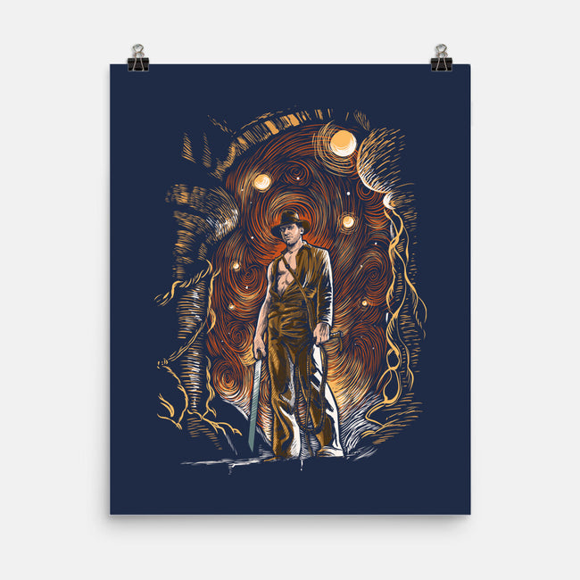 Starry Indy-None-Matte-Poster-zascanauta