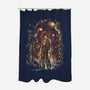 Starry Indy-None-Polyester-Shower Curtain-zascanauta