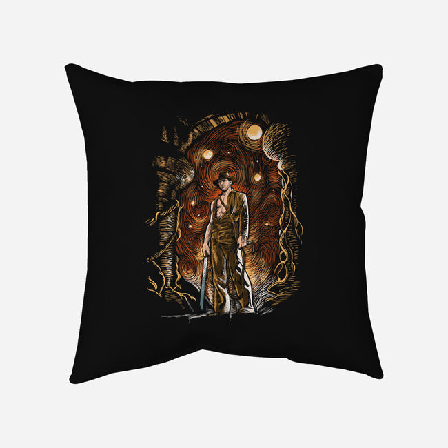 Starry Indy-None-Removable Cover w Insert-Throw Pillow-zascanauta