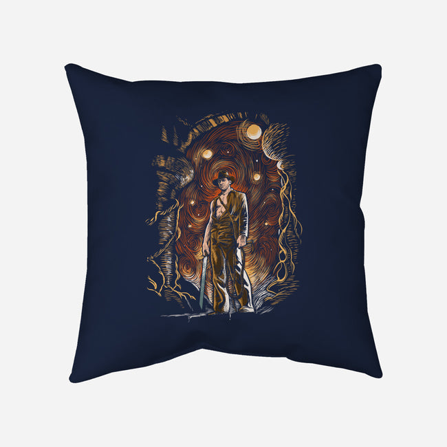 Starry Indy-None-Removable Cover w Insert-Throw Pillow-zascanauta