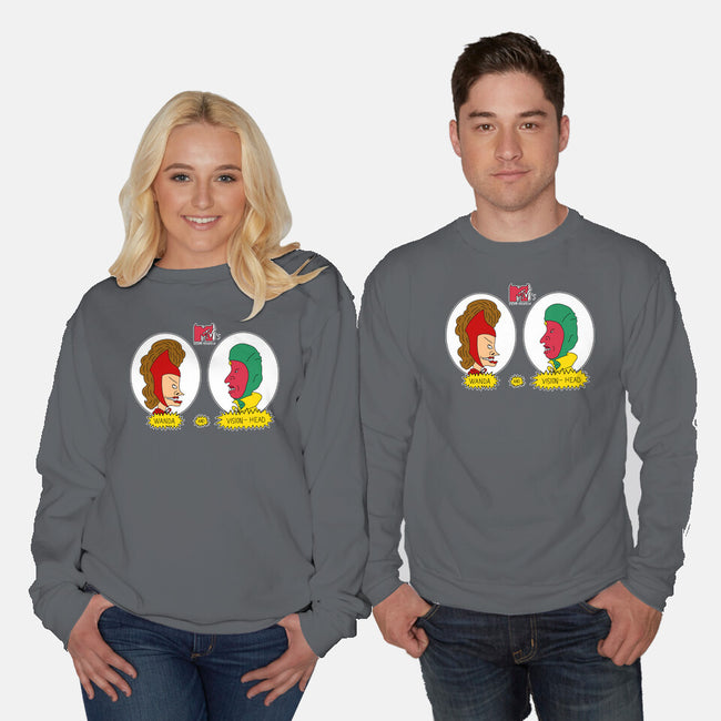 Sitcom Comic-Unisex-Crew Neck-Sweatshirt-demonigote