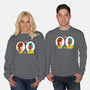 Sitcom Comic-Unisex-Crew Neck-Sweatshirt-demonigote