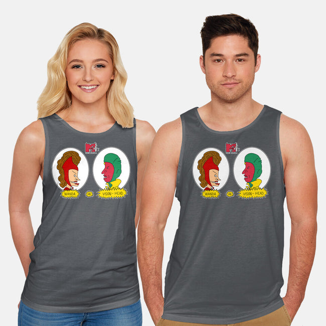Sitcom Comic-Unisex-Basic-Tank-demonigote