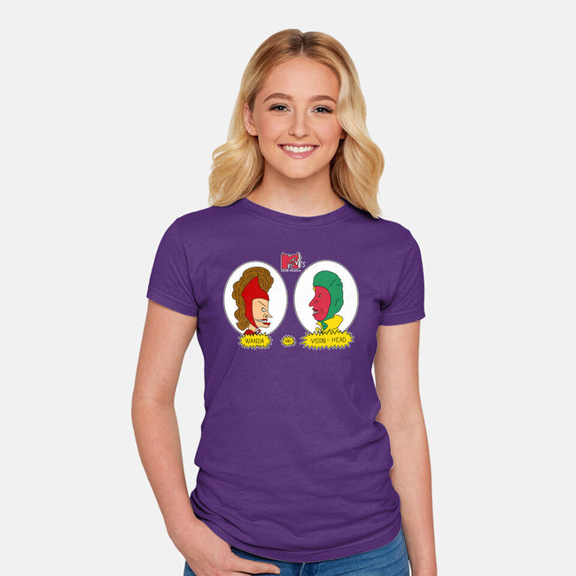 Sitcom Comic-Womens-Fitted-Tee-demonigote