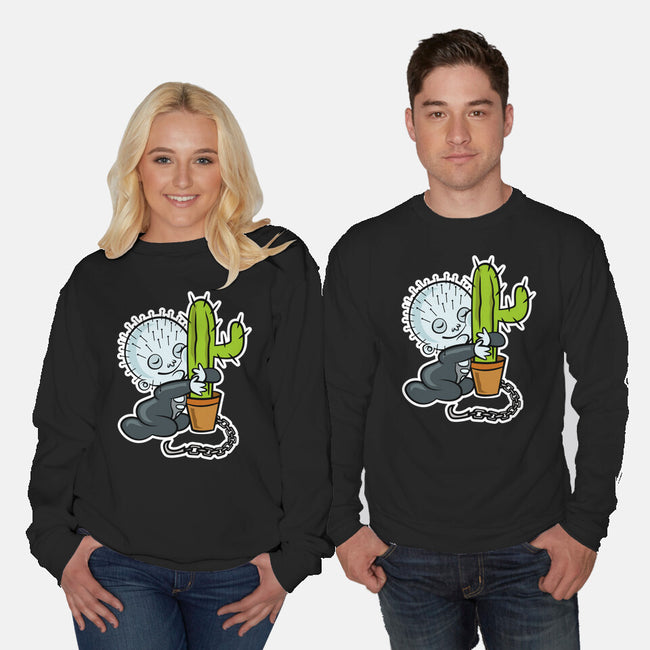 Baby Terror-Unisex-Crew Neck-Sweatshirt-demonigote