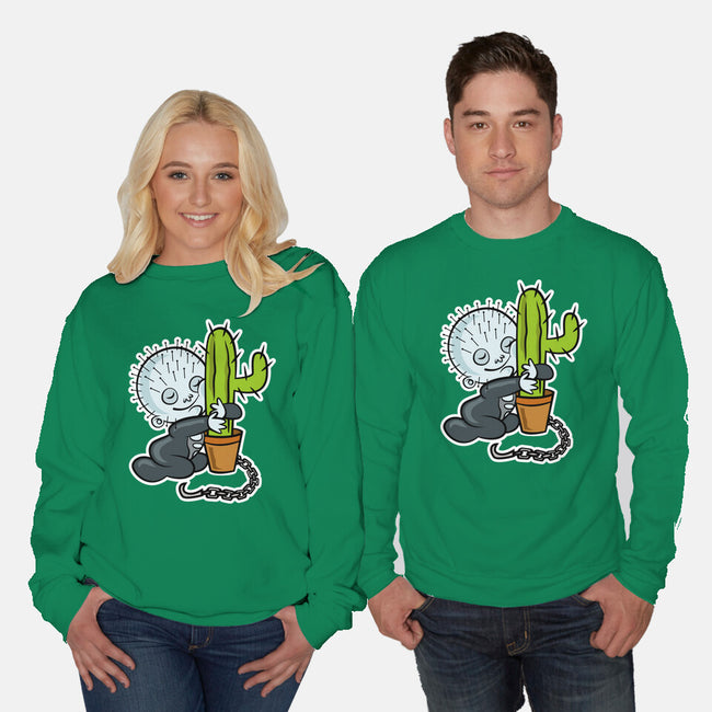 Baby Terror-Unisex-Crew Neck-Sweatshirt-demonigote