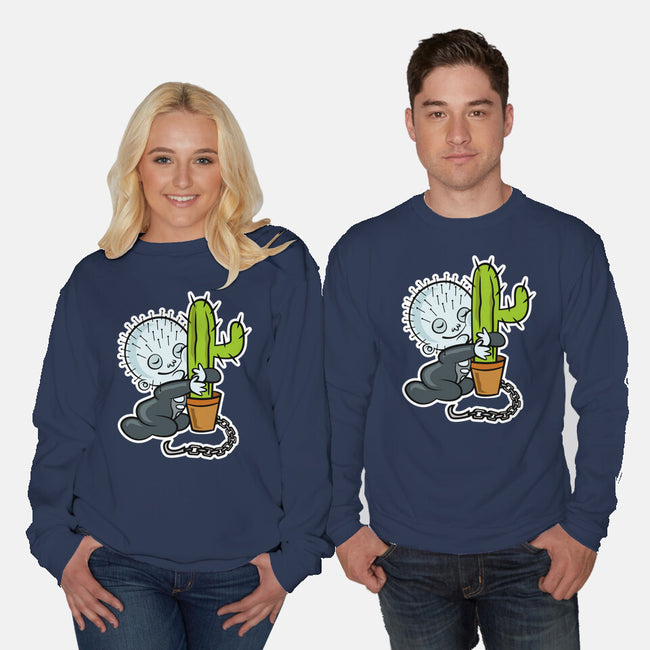 Baby Terror-Unisex-Crew Neck-Sweatshirt-demonigote