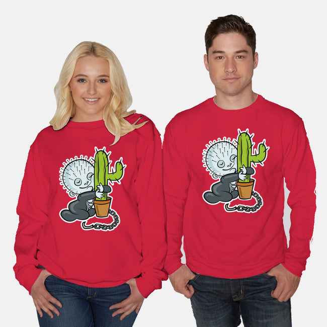 Baby Terror-Unisex-Crew Neck-Sweatshirt-demonigote