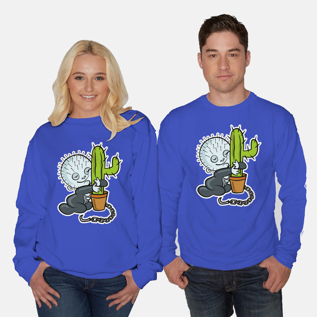 Baby Terror-Unisex-Crew Neck-Sweatshirt-demonigote