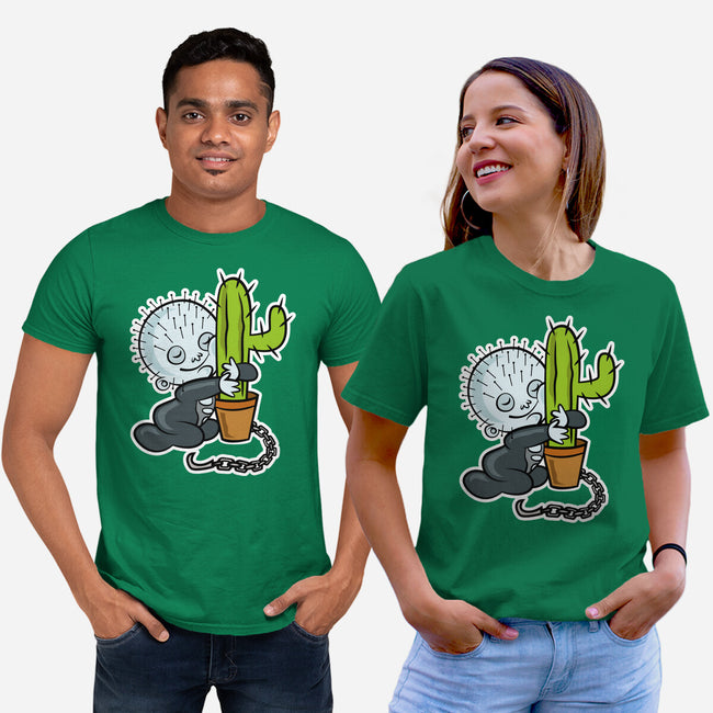 Baby Terror-Unisex-Basic-Tee-demonigote