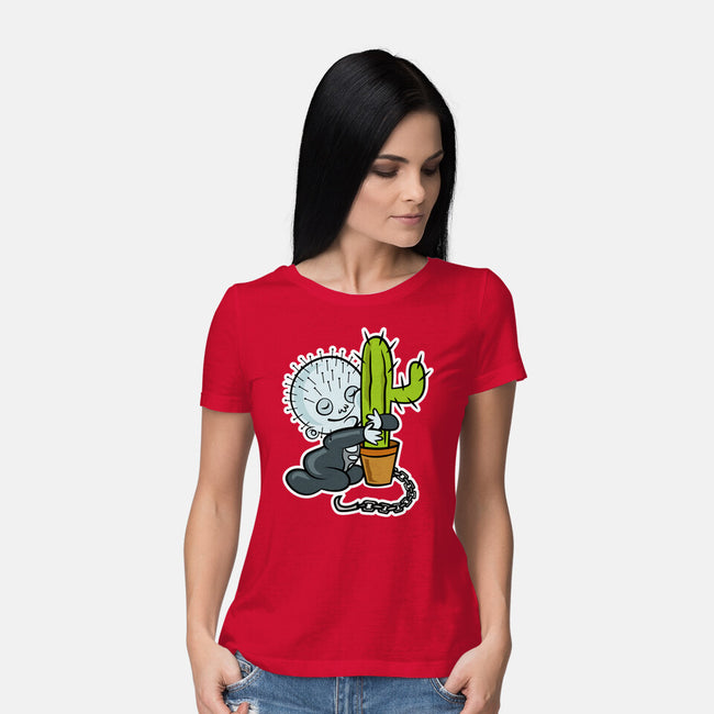 Baby Terror-Womens-Basic-Tee-demonigote