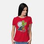 Baby Terror-Womens-Basic-Tee-demonigote